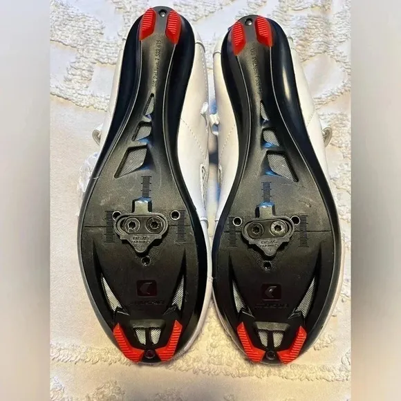 Louis Garneau Tri Speed ERGO Air Cycling Shoes Mens  ( 8.5 US) White