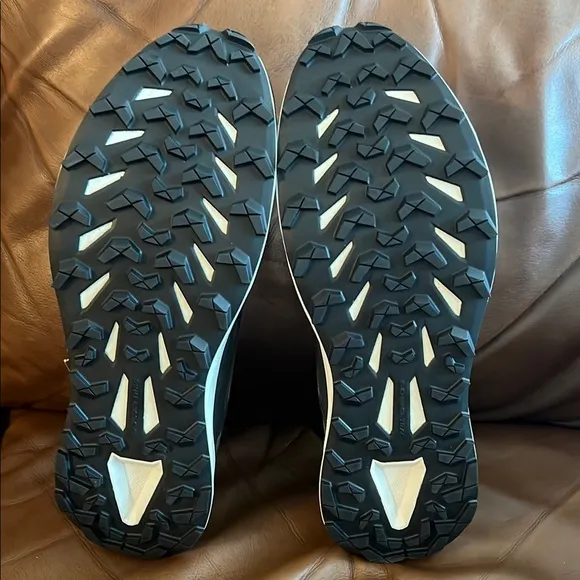 Lowa Fortux GTX Trail Running Shoes - Black and White - Size 12