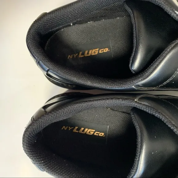 Lugz men’s leather shoes black size 13