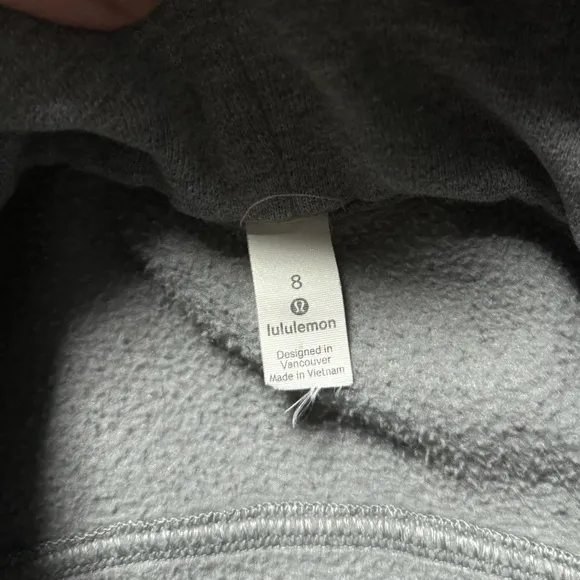 LULULEMON Women’s Scuba Full Zip Hoodie 8 pre and post workout sleeves tight fit