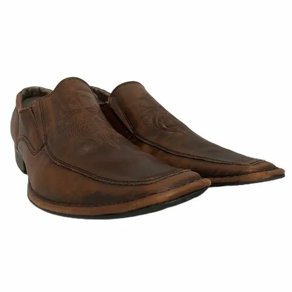 Mark Nason Brown Leather Shoes Sz 13