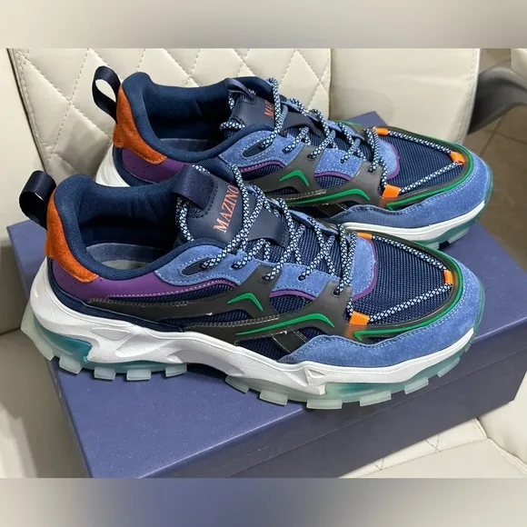 MAZINO Magma-025 Turquoise men’s sneaker shoes size 10.5 New in box