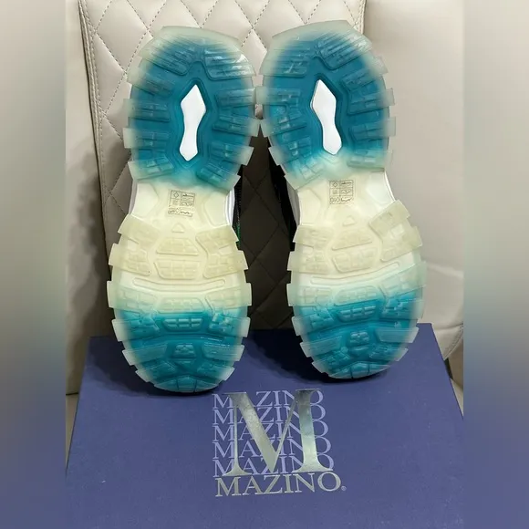 MAZINO Magma-025 Turquoise men’s sneaker shoes size 10.5 New in box