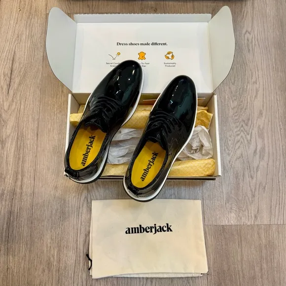 Men Amberjack Dress Shoes - The Tux - Size 9 New