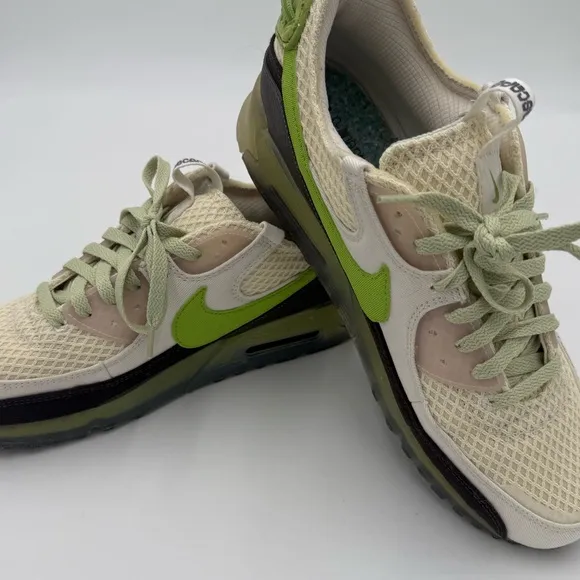 Men’s 11.5 Nike Air Max 90 Terrascape Shoes &quot;Vivid Green&quot; Phantom DM0033-001