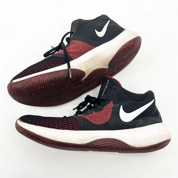 Men’s 13 Nike Air Precision Basketball Shoes size 11 University Red
