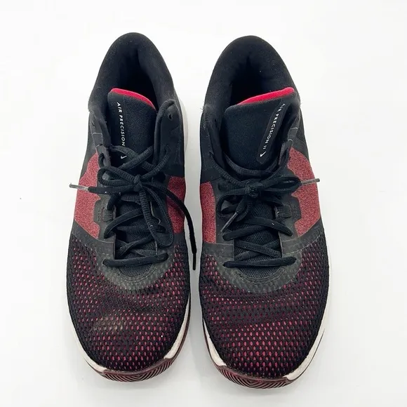 Men’s 13 Nike Air Precision Basketball Shoes size 11 University Red