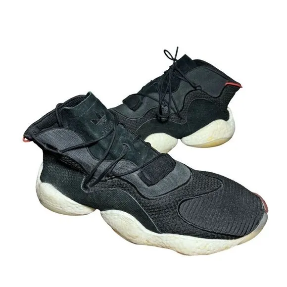 Men’s Adidas crazy basketball shoes size 12 black