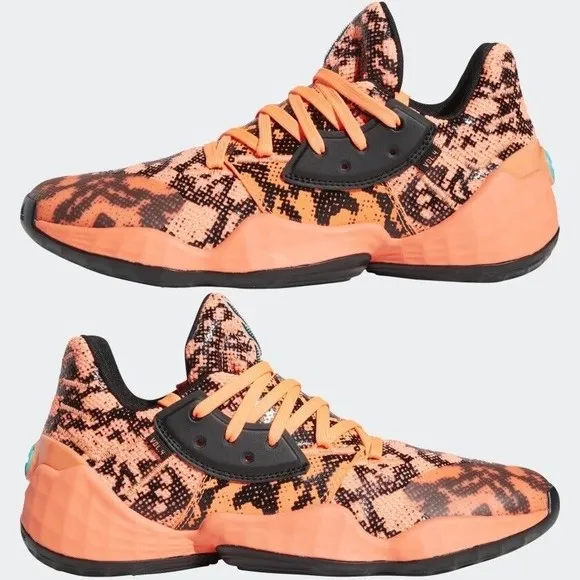 MEN'S Adidas Harden Vol. 4 Signal Coral FV4151
