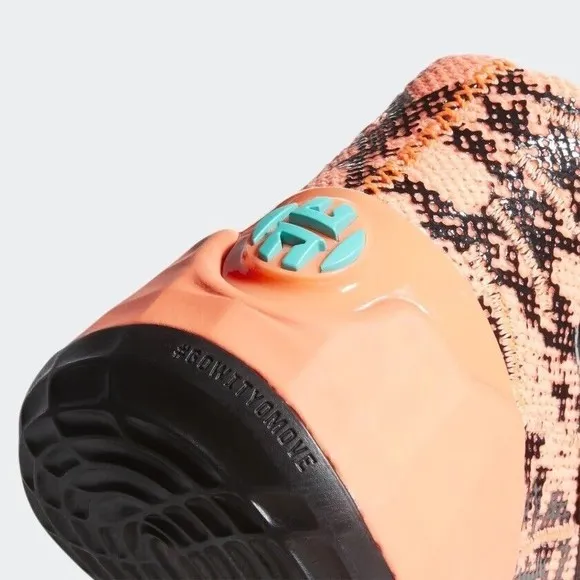 MEN'S Adidas Harden Vol. 4 Signal Coral FV4151