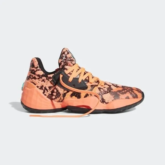 MEN'S Adidas Harden Vol. 4 Signal Coral FV4151