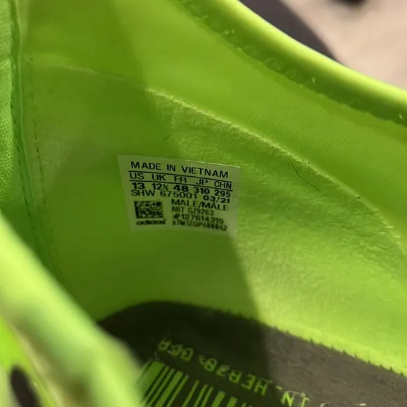 MENS Adidas Originals NMD R1 Spectoo Signal Green Gray Shoes GZ9263 Size 13 Neon