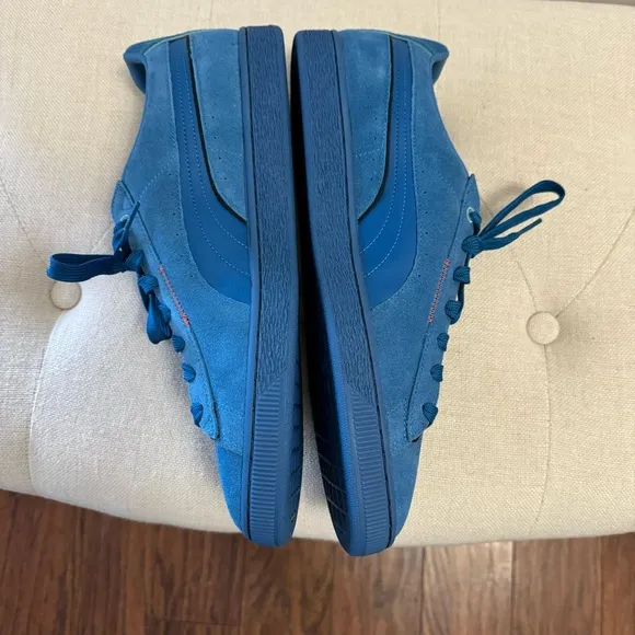 Men’s Blue Puma Suede Displaced Go For Shoes
