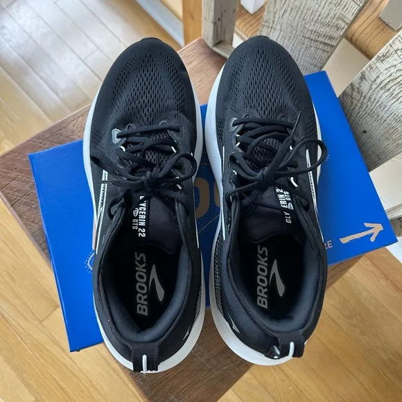 Men’s Brooks Black Glycerin GTS 22 Run &amp; Walk Shoes