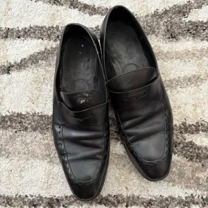 Men’s Ermenegildo Zegna Black Dress Shoes