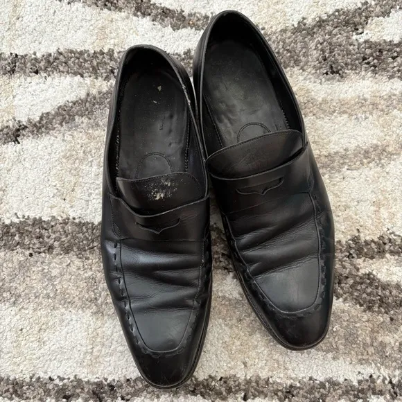 Men’s Ermenegildo Zegna Black Dress Shoes