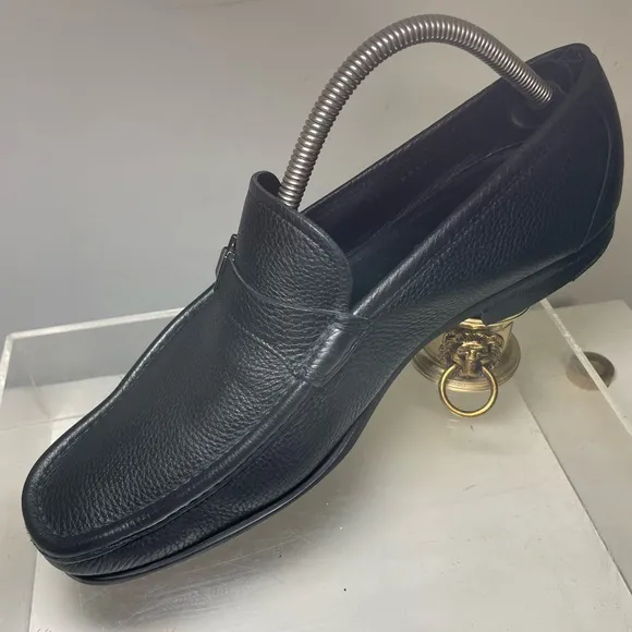 Men's Ferragamo shoes leather Salvatore ferragamo  loafer sz 9.5 made in italy