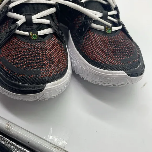 Men’s Kyrie 7 Red/Orange/Yellow/Black/White CQ9326-003 USED Size 8.5