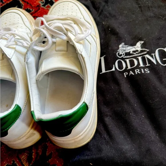 Men’s Loding Paris White Sneaker Shoes Size 41