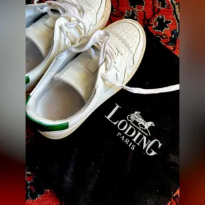 Men’s Loding Paris White Sneaker Shoes Size 41