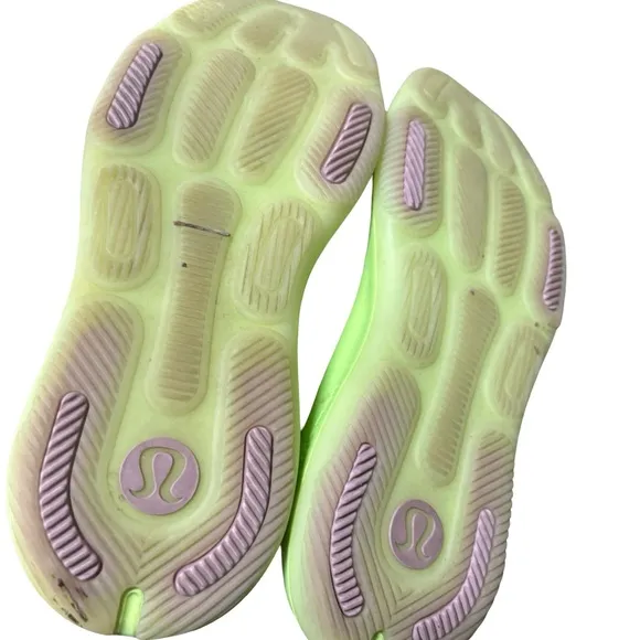 Men’s Lululemon Gray and Green Athletic Shoes