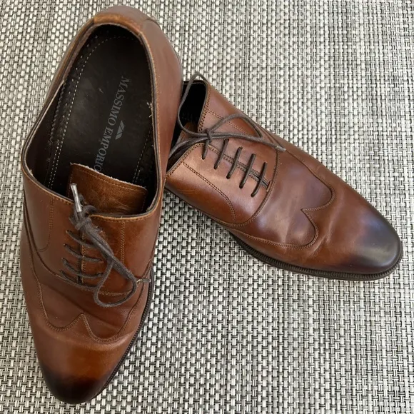 Men’s “Massimo Emporio” Brown Oxford Shoes