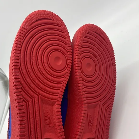 Men’s Nike AF1 ‘07 NBY Red/Blue CT7875-994 USED. Size 9.5