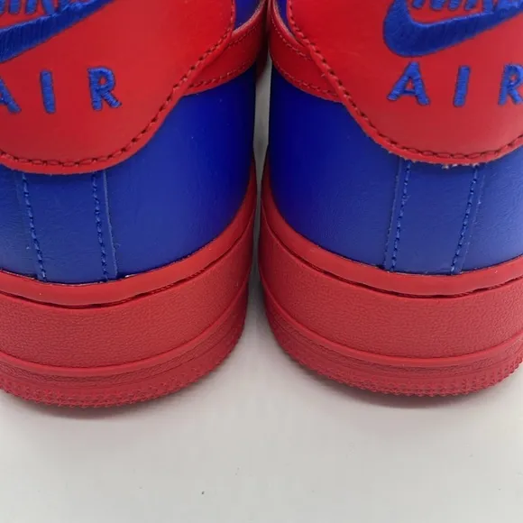 Men’s Nike AF1 ‘07 NBY Red/Blue CT7875-994 USED. Size 9.5