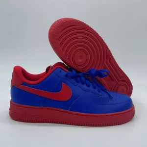 Men’s Nike AF1 ‘07 NBY Red/Blue CT7875-994 USED. Size 9.5