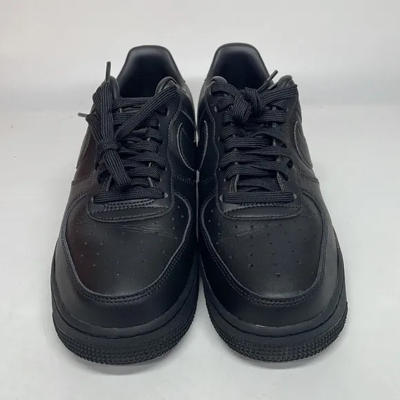Men’s Nike Air Force 1 Low '07 Fresh Triple Black DM0211-001 AF1 Shoes Sneakers