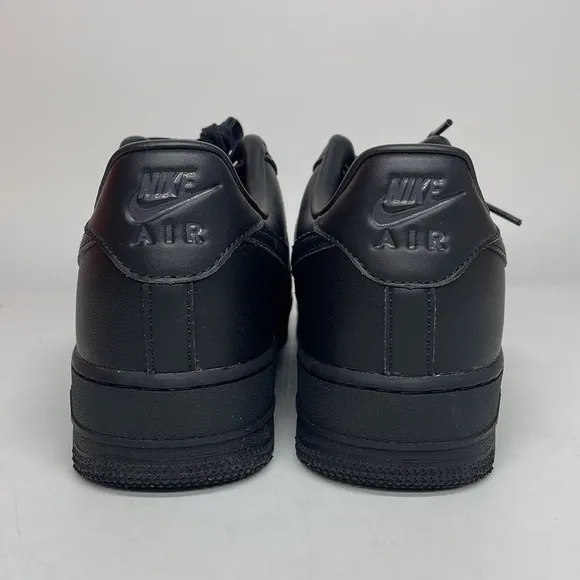 Men’s Nike Air Force 1 Low '07 Fresh Triple Black DM0211-001 AF1 Shoes Sneakers