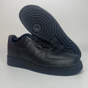 Men’s Nike Air Force 1 Low '07 Fresh Triple Black DM0211-001 AF1 Shoes Sneakers