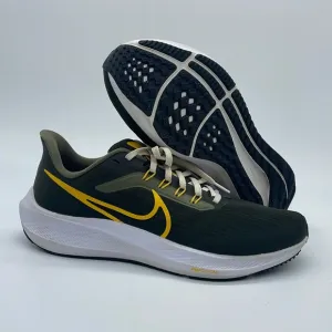 Men’s Nike Air Zoom Pegasus 39 Green/White/Gold FD0785-300 Used Size 9.5