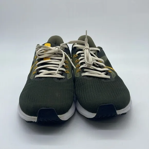 Men’s Nike Air Zoom Pegasus 39 Green/White/Gold FD0785-300 Used Size 9.5