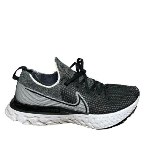 Men’s Nike React flyknit athletic shoes size 11.5 black