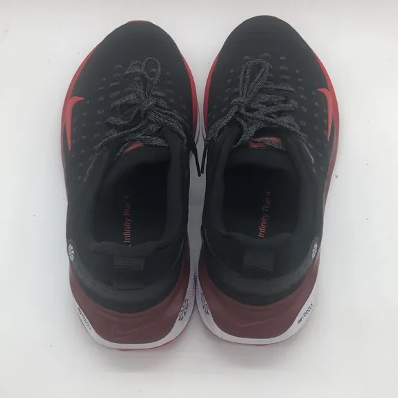 Men’s Nike ReactX Infinity Run 4 W Black/Red FN0881-007 NWOB