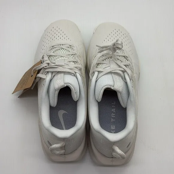 Men’s Nike ReactX Pegasusus Trail 5 All Whitee DV3864-101 New with box