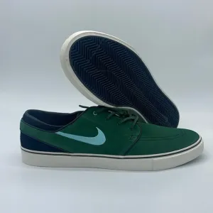 Men’s Nike SB Janoski Green/White/Blue DV5475-300 NWOB