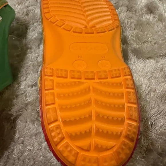 Men’s or Women’s Haribo Gummy bear crocs Green and Orange Clogs