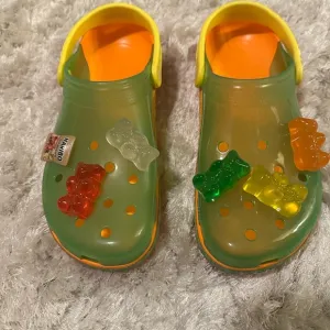 Men’s or Women’s Haribo Gummy bear crocs Green and Orange Clogs
