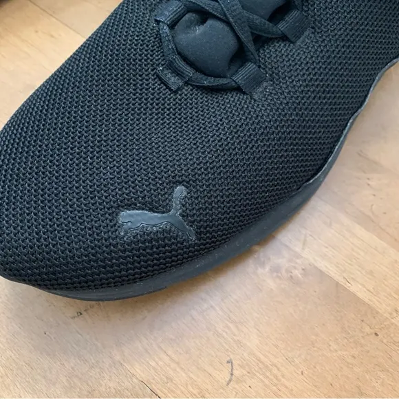 Men’s Puma Black Athletic Shoes * 13