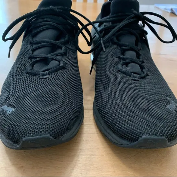 Men’s Puma Black Athletic Shoes * 13