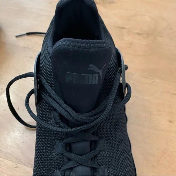 Men’s Puma Black Athletic Shoes * 13