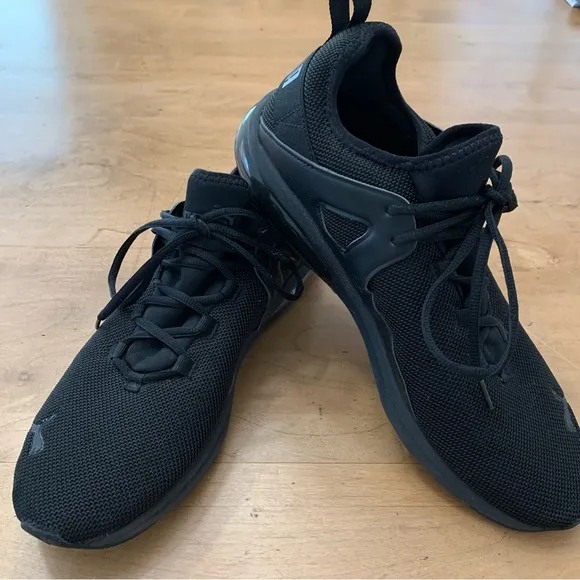 Men’s Puma Black Athletic Shoes * 13