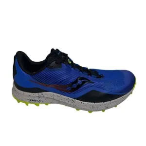 Men’s Saucony trail athletic shoes size 9 blue