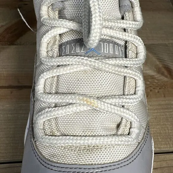 Mens Size 9 Nike Air Jordan 11 Retro Low “Cement Grey” Sneakers Shoes AV2187-140