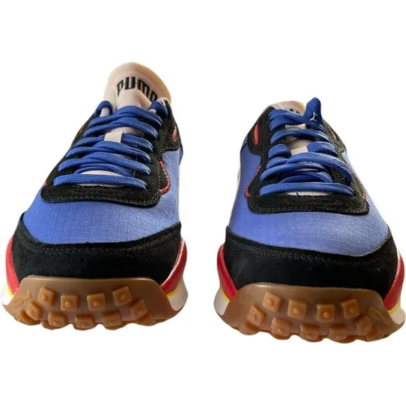 Men’s Sneakers Size 9 PUMA Style Rider Play On - Daz Blue High Risk Red 37115001