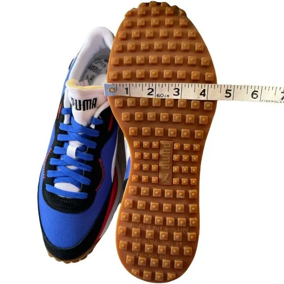Men’s Sneakers Size 9 PUMA Style Rider Play On - Daz Blue High Risk Red 37115001