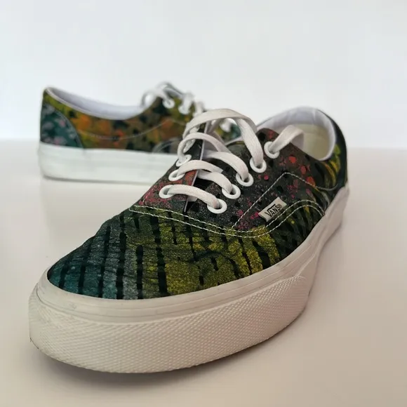 Men’s Vans Era Della Batik Black Multicolor Shoes