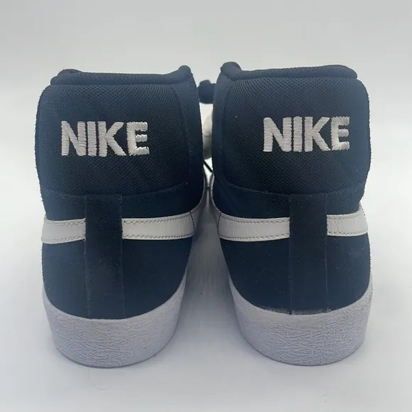 Men’s Zoom Blazer Mid Black/White 864349-002 NWOB